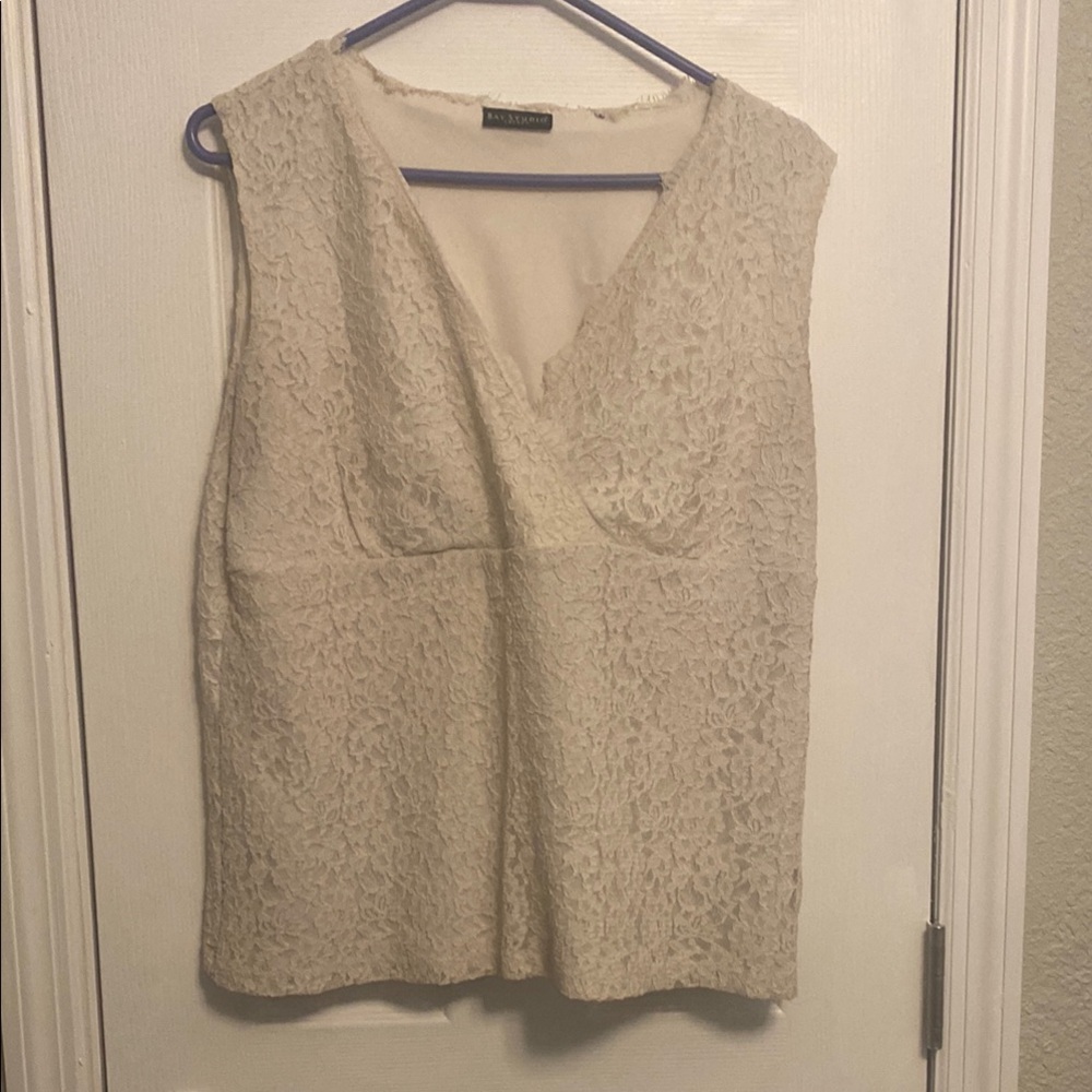 Bay Studio Cream Lace Blouse